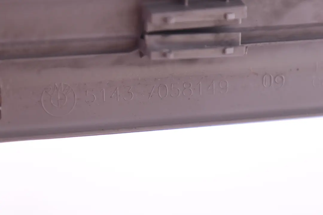 BMW 3 Series E90 E90N E91 E91N Entrance Strip Front Grau Grey 7058149 - SKU 7146331 - Part number 7146331