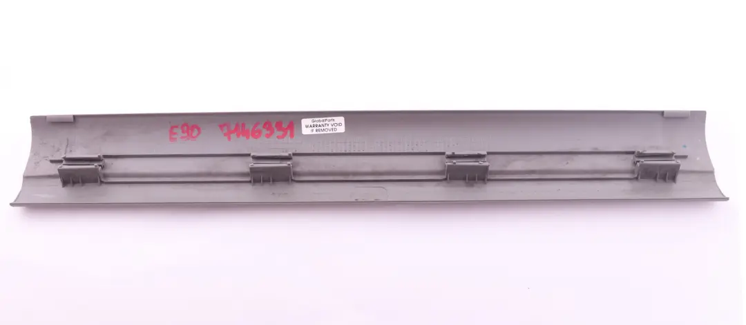 BMW 3 r E90 E90N E91 E91N Einstiegsleiste vorneGRAU GREY 5147 - SKU 7146331 - Teilenummer 7146331