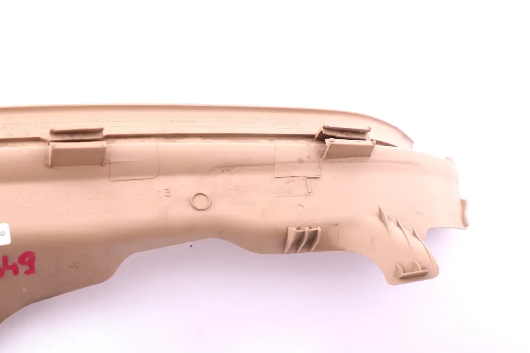 BMW 3 er E90 E91 LCI Einstiegsleiste Hinten Links Beige - SKU 7146349 - Teilenummer 7146349