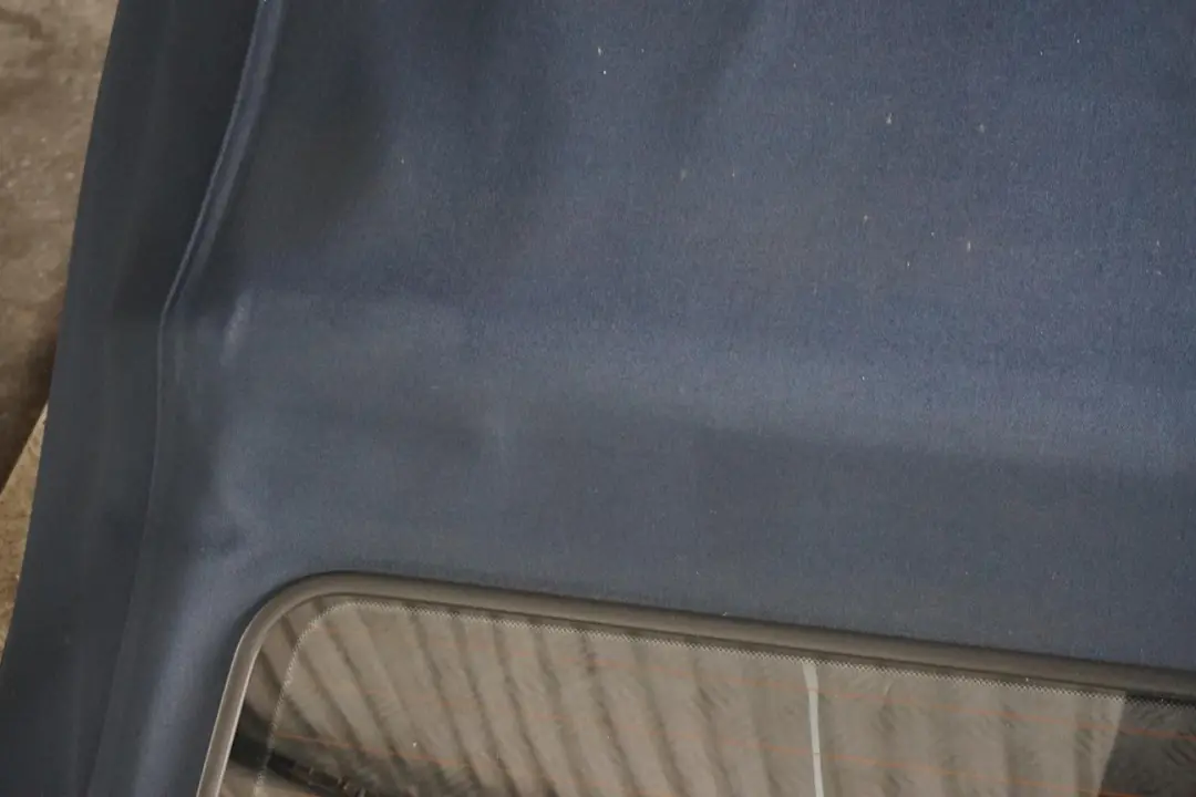 BMW 3 E46 Convertible Complete Folding Soft Top Roof Dunkelblau Dark Blue - SKU 7146360 - Part number 7146360