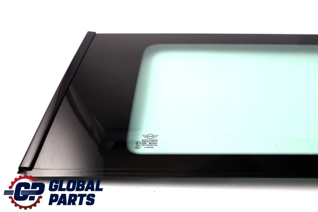 Quarter Side Window Glass Green Rear Left N/S AS2 Glazing to Mini R56 with Part number 7146499 Mini R56 Quarter Side Window Glass Green Rear Left N/S AS2 Glazing - SKU 7146499-1 - Part number 7146499