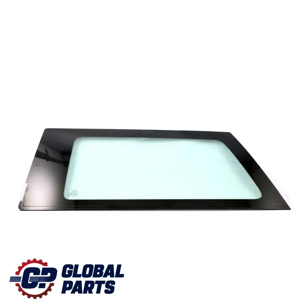 cuarto de cristal de la ventana lateral verde trasera izquierda S para Mini One R56 con número de pieza 7146499 Mini One R56 cuarto de cristal de la ventana lateral verde trasera izquierda S - SKU 7146499 - Número de pieza 7146499