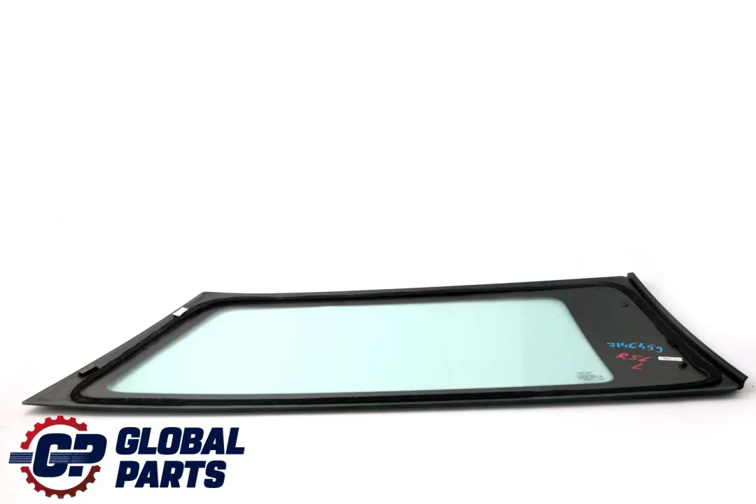 Mini Cooper One R56 R56N Quarter Side Window Glass Green Rear Left N/S - SKU 7146499 - Part number 7146499