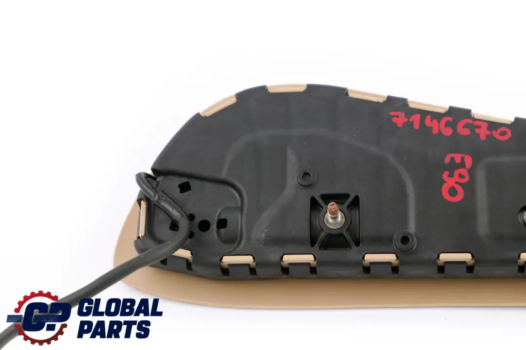 Front Right O/S Seat Side Airbag Beige to BMW E90 E91 LCI with Part number 7146670 BMW E90 E91 LCI Front Right O/S Seat Side Airbag Beige - SKU 7146670 - Part number 7146670