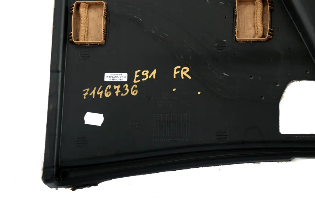 BMW 3 Reihe E91 Verkleidung Gepäckraum Vorne Rechts Beige 7068880 - SKU 7146736 - Teilenummer 7146736