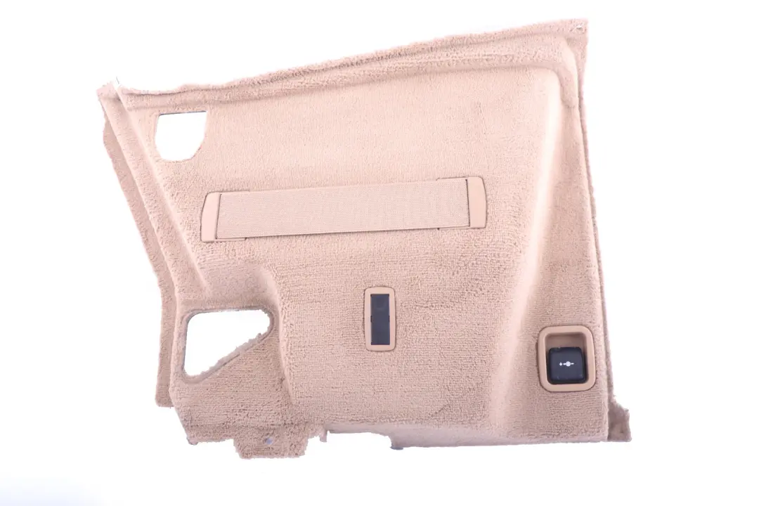 Pannello Rivestimento Vano Bagagli Anteriore Sinistro Beige 7141891 per BMW E91 con numero di parte 7146741 BMW E91 Pannello Rivestimento Vano Bagagli Anteriore Sinistro Beige 7141891 - SKU 7146741 - Numero di parte 7146741