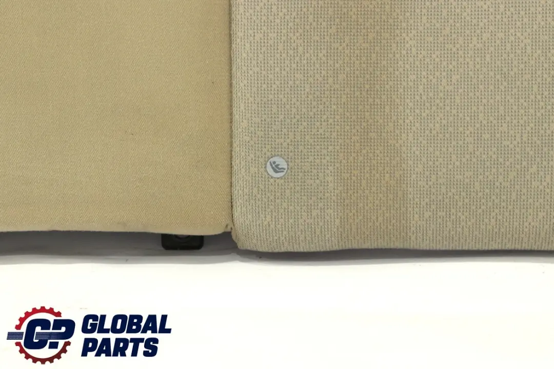 BMW 3 er E90 Sitz Hinten Lehne Rückenlehne Stoff Fluid Beige Obere Teil - SKU 7146802 - Teilenummer 7146802