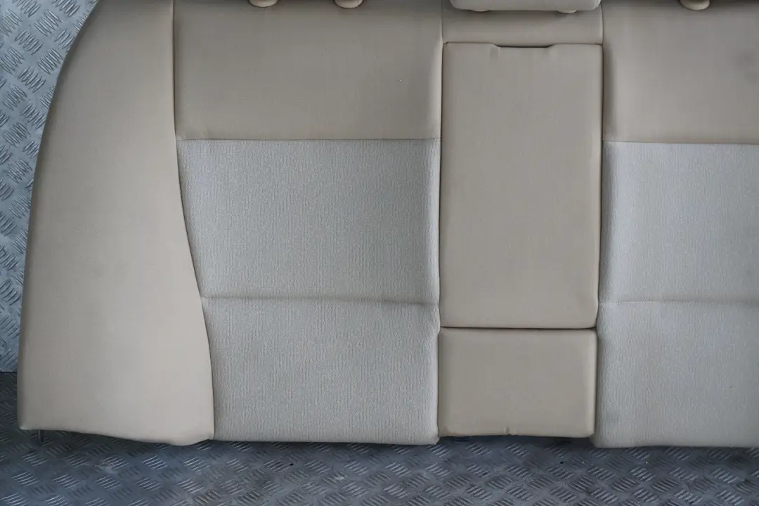 Backrest Rear Seat Couch Cloth Stoff Fluid Beige to BMW 3 Series E90 Cover with Part number 7146845 BMW 3 Series E90 Cover Backrest Rear Seat Couch Cloth Stoff Fluid Beige - SKU 7146845 - Part number 7146845