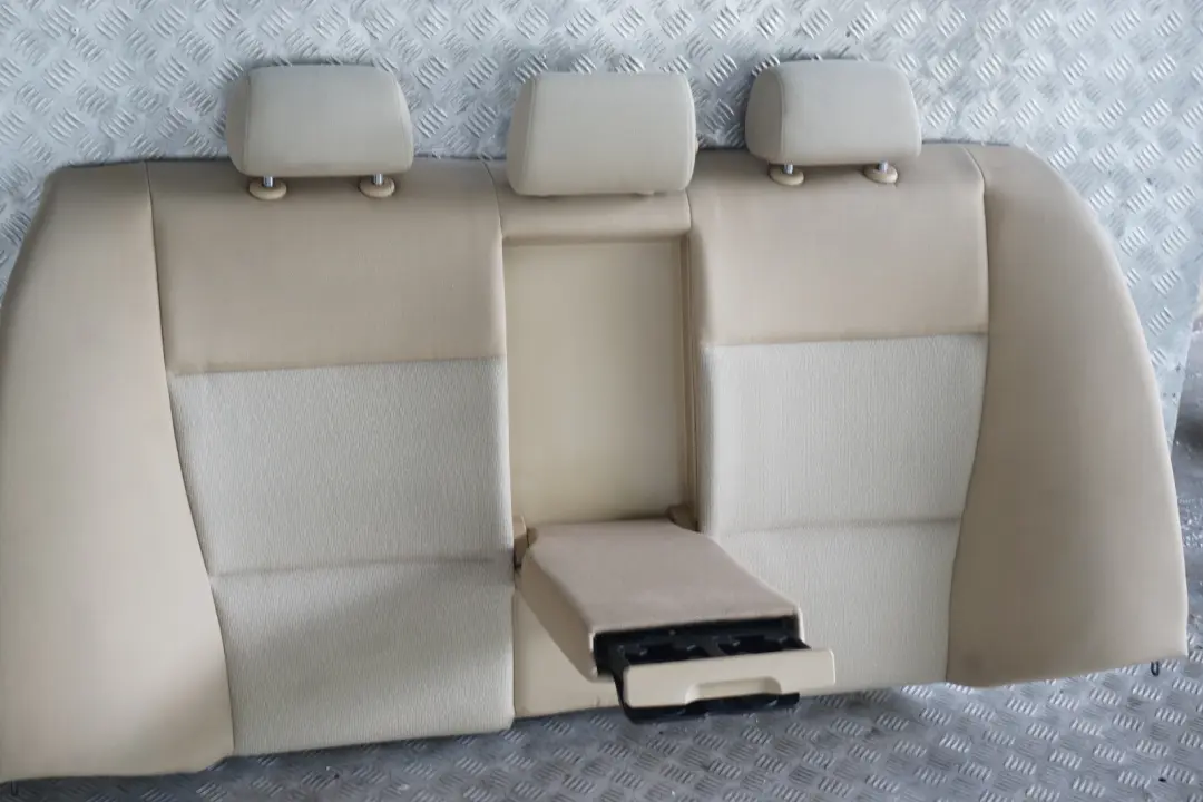 Backrest Rear Seat Couch Cloth Stoff Fluid Beige to BMW 3 Series E90 Cover with Part number 7146845 BMW 3 Series E90 Cover Backrest Rear Seat Couch Cloth Stoff Fluid Beige - SKU 7146845 - Part number 7146845
