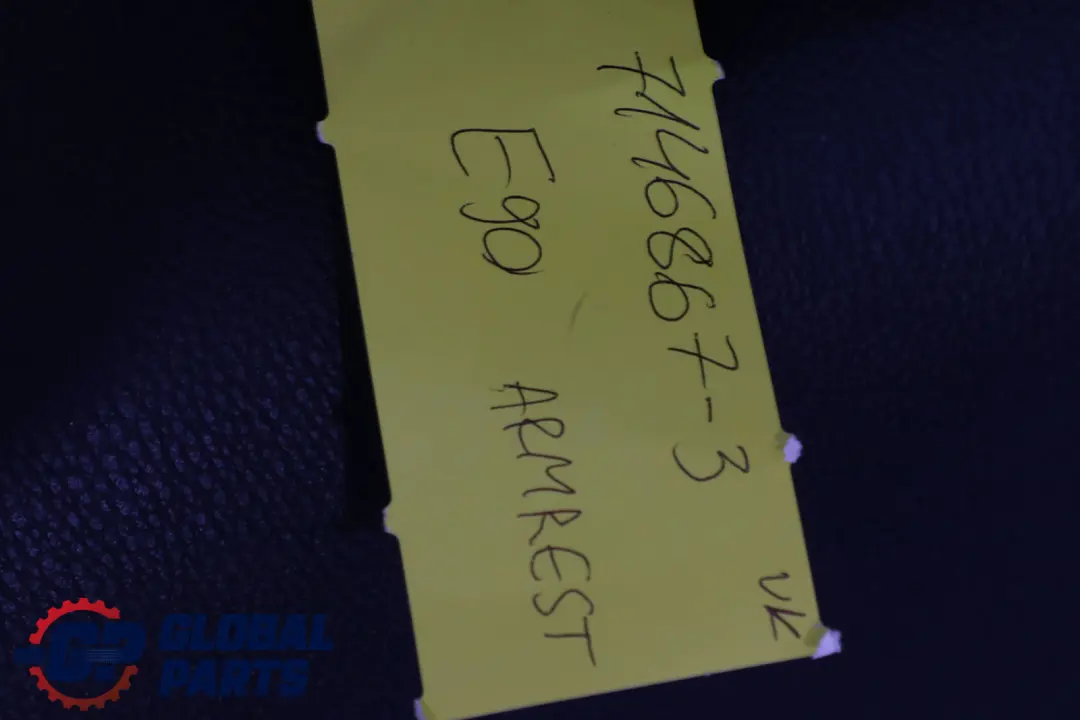 Negro Cuero Schwarz Cubierta Respaldo Asiento Trasero Sofa para BMW E90 con número de pieza 7146867 BMW E90 Negro Cuero Schwarz Cubierta Respaldo Asiento Trasero Sofa - SKU 7146867-3 - Número de pieza 7146867