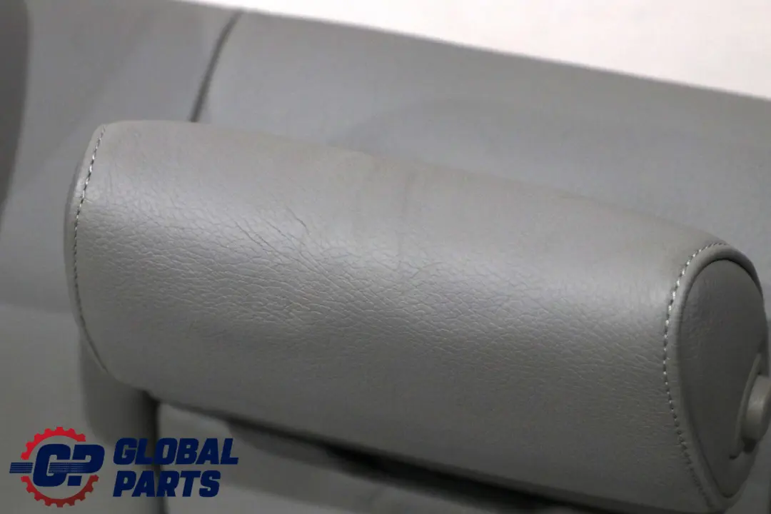 Backrest Back Cover Couch Leather Dakota Grey to BMW 3 Series E90 Rear Seat with Part number 7146868 BMW 3 Series E90 Rear Seat Backrest Back Cover Couch Leather Dakota Grey - SKU 7146868 - Part number 7146868