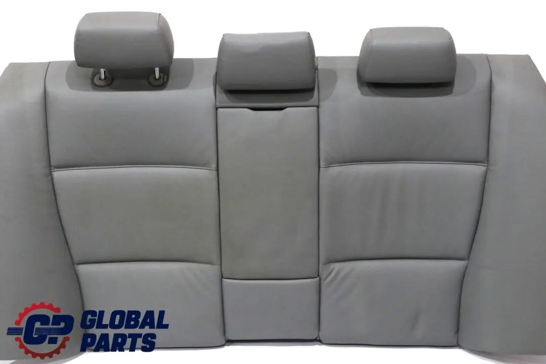 Backrest Back Cover Couch Leather Dakota Grey to BMW 3 Series E90 Rear Seat with Part number 7146868 BMW 3 Series E90 Rear Seat Backrest Back Cover Couch Leather Dakota Grey - SKU 7146868 - Part number 7146868