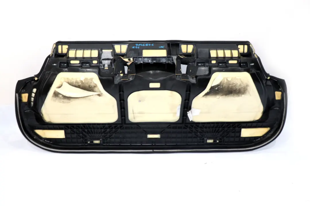BMW 3 Series E90 E91 Interior Rear Seat Couch Base Bench Cloth Fluid Anthrazit - SKU 7146876 - Part number 7146876