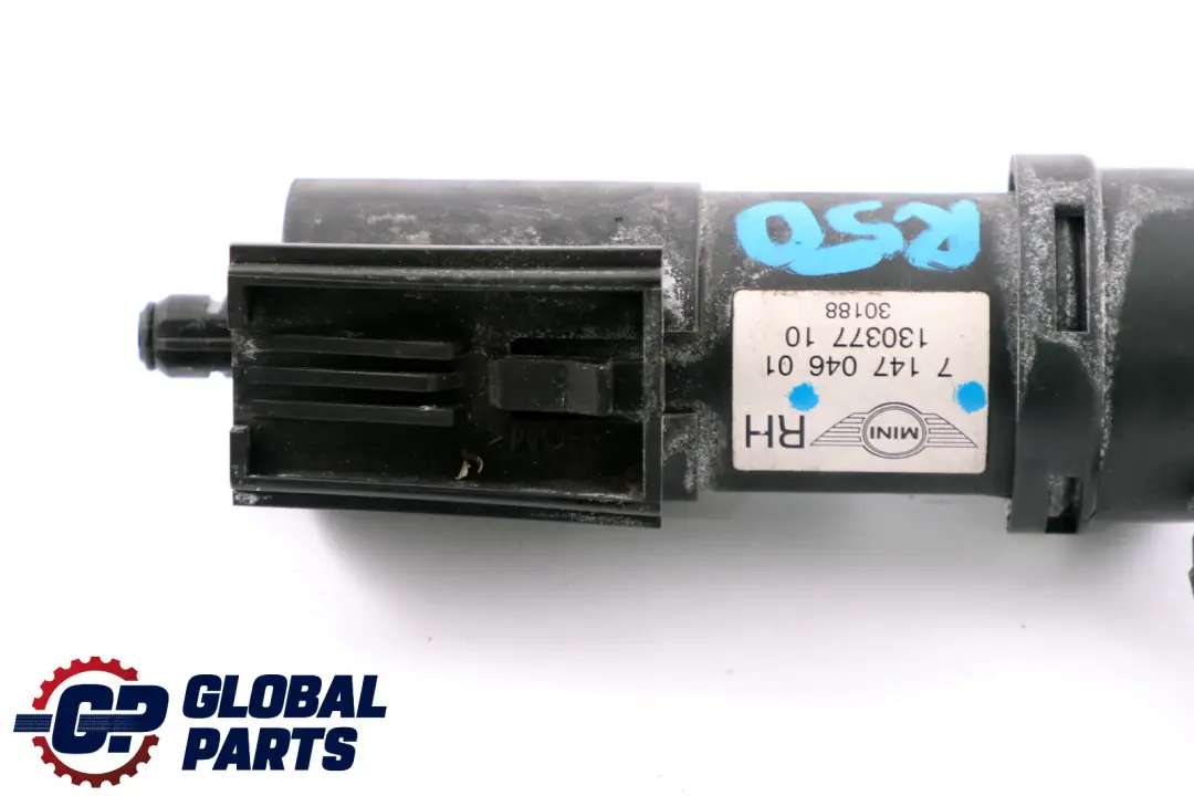 Derecha O / S Lado De alta presion Jet Washer Faro para Mini R50 R53 con número de pieza 7147046 Mini R50 R53 Derecha O / S Lado De alta presion Jet Washer Faro - SKU 7147046 - Número de pieza 7147046