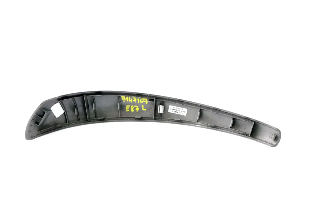 Trim Inner Door Handle Silver Titan Matt Left N/S to BMW 1 Series E87 with Part number 7147107 BMW 1 Series E87 Trim Inner Door Handle Silver Titan Matt Left N/S - SKU 7147107 - Part number 7147107