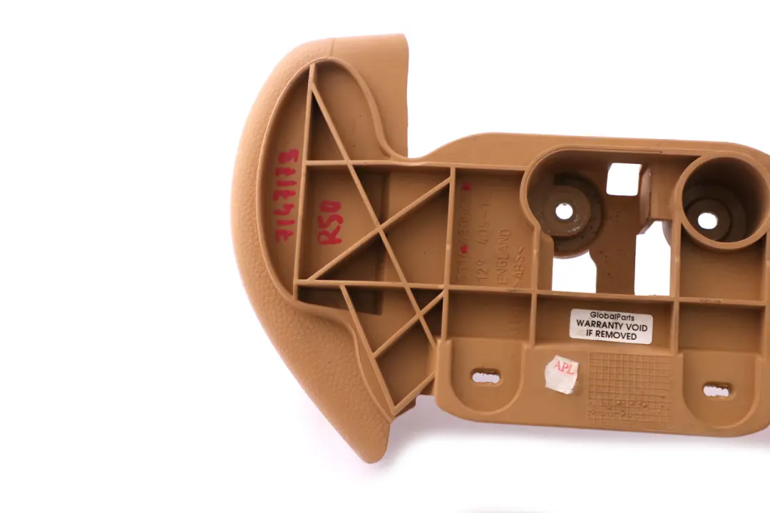 BMW Mini Cooper One R50 Console Tunnel Bottom Section Cordoba Beige 6800680 - SKU 7147173 - Part number 7147173