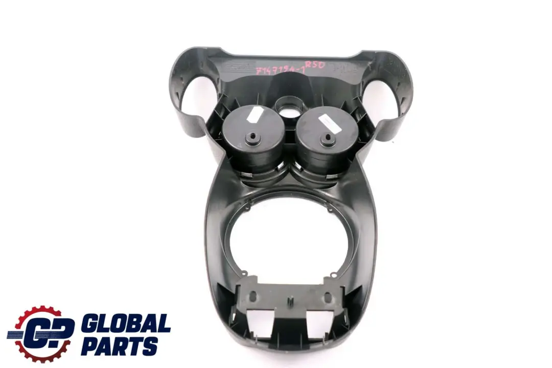 Console Tunnel Pannello Copertura Trim Panther Black per Mini Cooper R50 R52 R53 con numero di parte 7147194 Mini Cooper R50 R52 R53 Console Tunnel Pannello Copertura Trim Panther Black - SKU 7147194-1 - Numero di parte 7147194