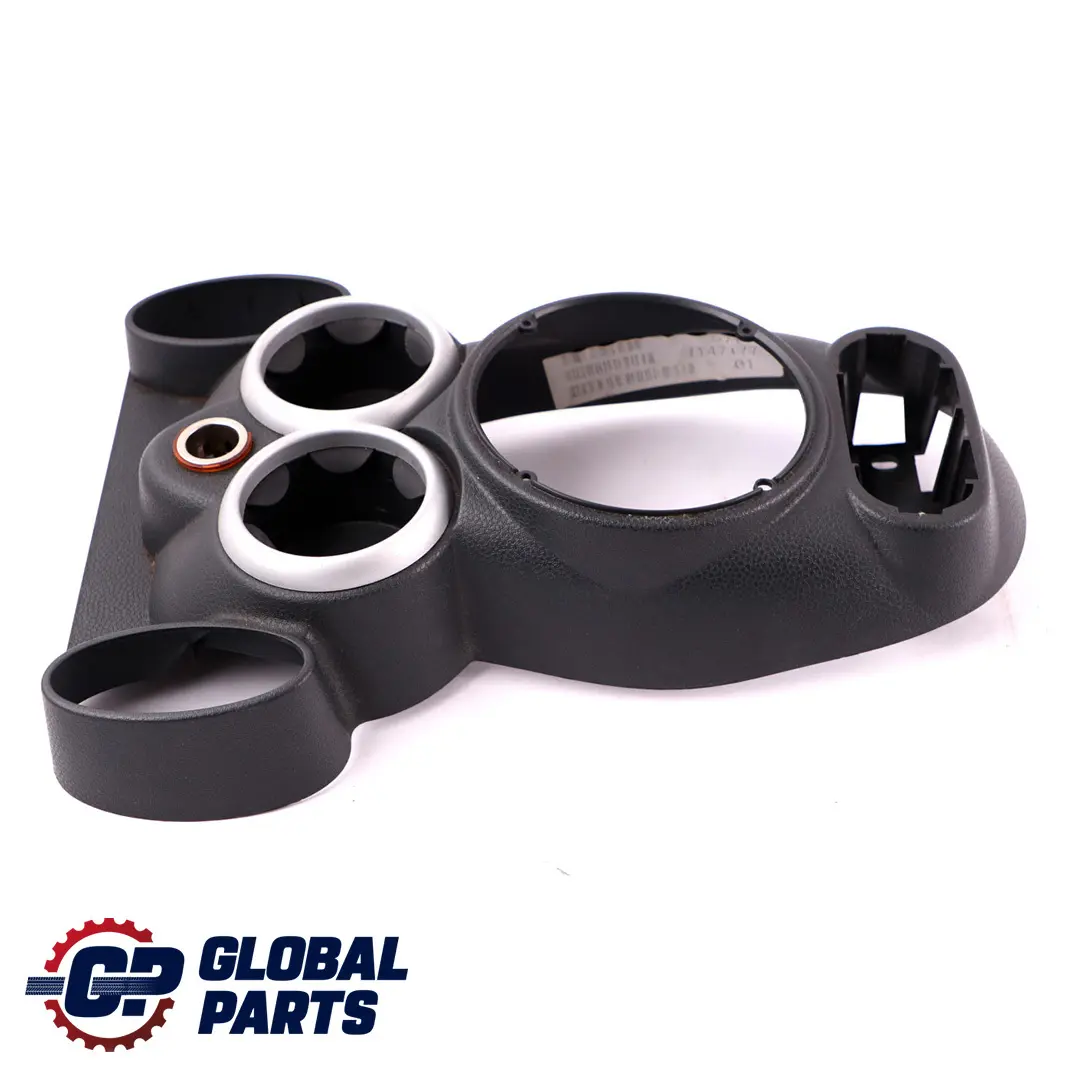 Console Tunnel Panel Cover Trim Nero Panther per Mini Cooper One R50 R52 R53 con numero di parte 7147194 Mini Cooper One R50 R52 R53 Console Tunnel Panel Cover Trim Nero Panther - SKU 7147194-3 - Numero di parte 7147194