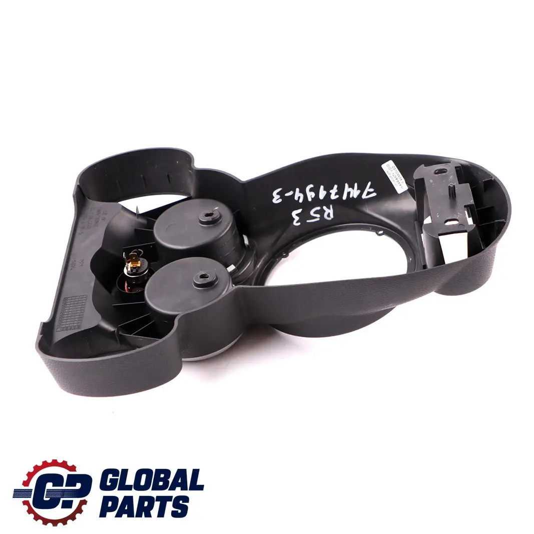 Konsolentunnelverkleidung Panther Schwarz für Mini Cooper One R50 R52 R53 mit Teilenummer 7147194 Mini Cooper One R50 R52 R53 Konsolentunnelverkleidung Panther Schwarz - SKU 7147194-3 - Teilenummer 7147194