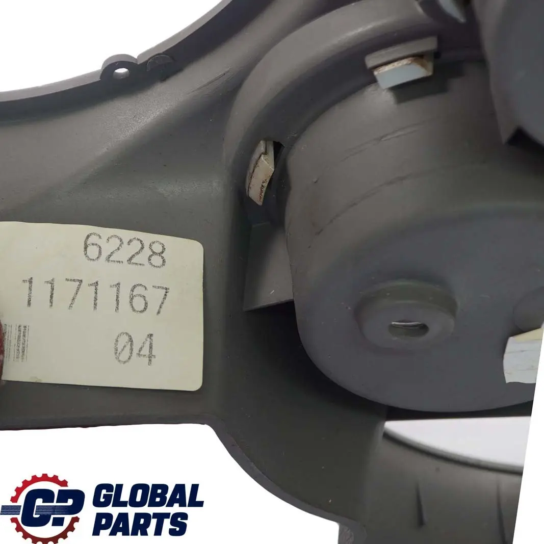 Console Tunnel Panel Cover Trim Argento Grigio Grau per Mini Cooper R50 con numero di parte 7147195 Mini Cooper R50 Console Tunnel Panel Cover Trim Argento Grigio Grau - SKU 7147195-1 - Numero di parte 7147195