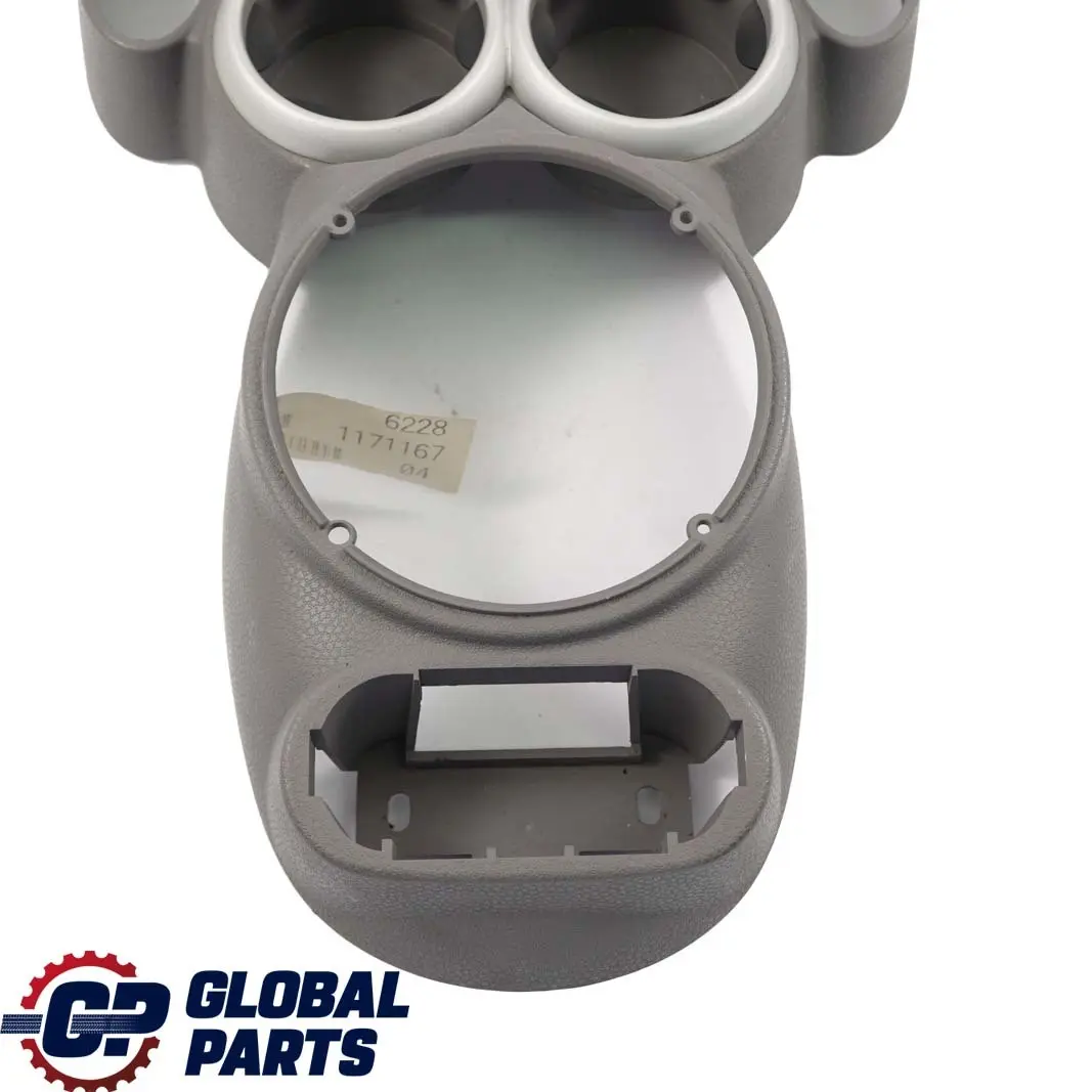 Consola Tapa Tunel Gris Plata Gris para MINI Cooper R50 1 con número de pieza 7147195 MINI Cooper R50 1 Consola Tapa Tunel Gris Plata Gris - SKU 7147195-1 - Número de pieza 7147195