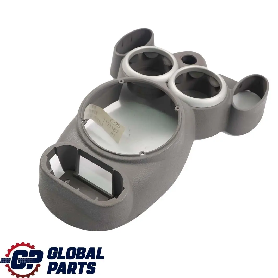 Consola Tapa Tunel Gris Plata Gris para MINI Cooper R50 1 con número de pieza 7147195 MINI Cooper R50 1 Consola Tapa Tunel Gris Plata Gris - SKU 7147195-1 - Número de pieza 7147195