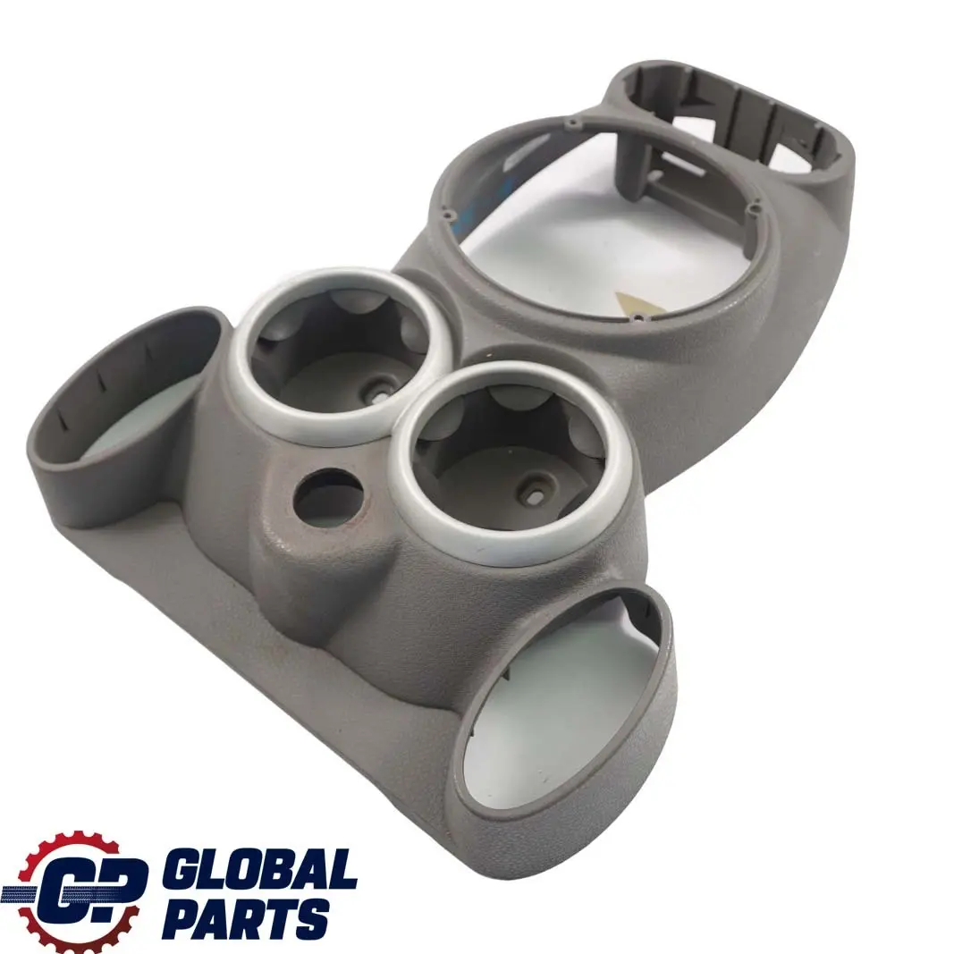 MINI Cooper R50 1 Console Tunnel Panel Cover Trim Silver Grey Grau - SKU 7147195-1 - Part number 7147195
