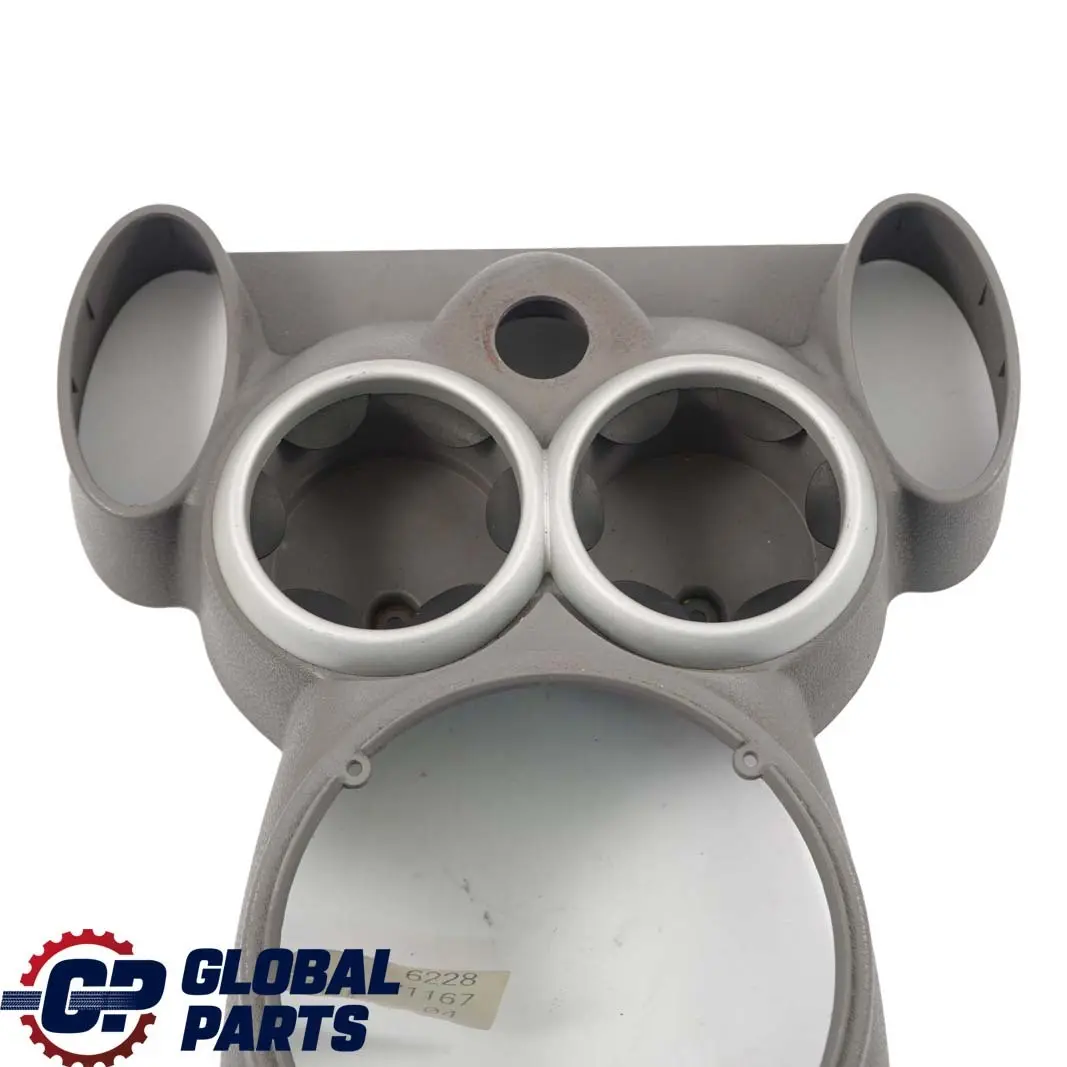 MINI Cooper R50 1 Console Tunnel Panel Cover Trim Silver Grey Grau - SKU 7147195-1 - Part number 7147195