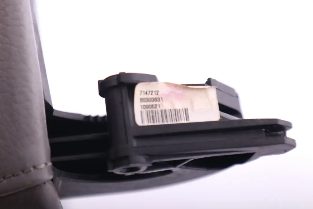 BMW 3 Series E90 E91 LCI Leather Cover Centre Console Armrest Grey - SKU rhd-7147212-1 - Part number 7147212