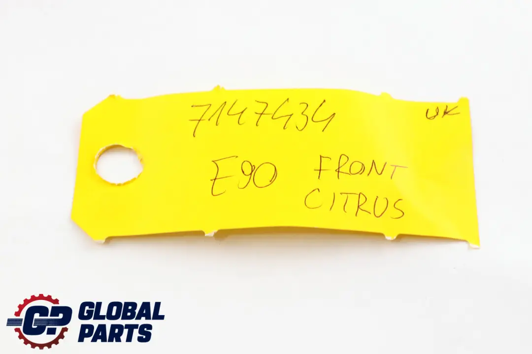 BMW 3 Series E90 E91 Front Seat Headrest Head Rest Half Leather Citrus - SKU 7147434 - Part number 7147434