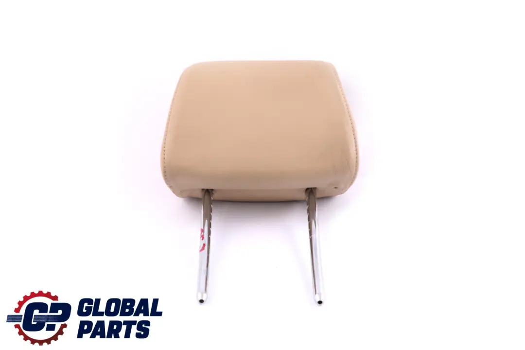 Front Seat Headrest Leather Beige to BMW E90 E91 E92 with Part number 7147446 BMW E90 E91 E92 Front Seat Headrest Leather Beige - SKU 7147446 - Part number 7147446