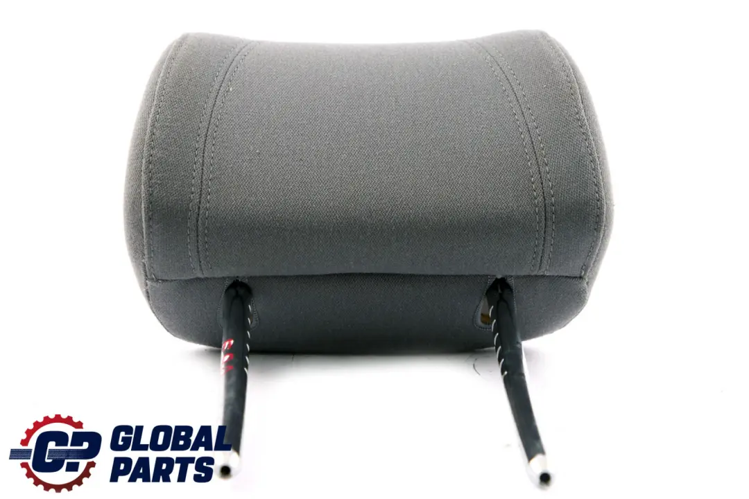 BMW 3 Series E90 E91 E92 Front Sport Seat Headrest Head Rest Cloth Fabric Grey - SKU 7147455 - Part number 7147455