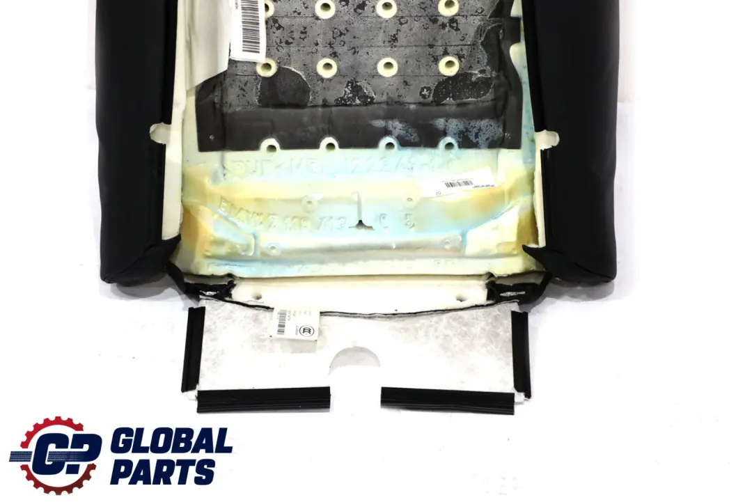 BMW 3 Series E90 E91 Sitz Vorne Links Lehne Bezug Leder Schwarz - SKU 7147741 - Teilenummer 7147741