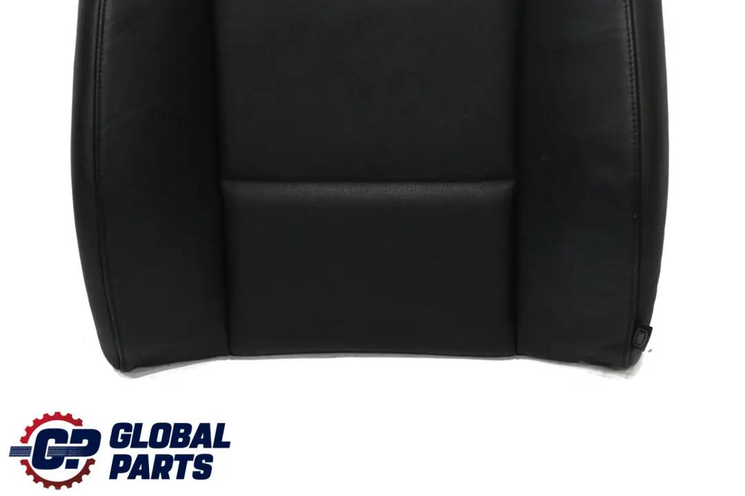 BMW 3 Series E90 E91 Sitz Vorne Links Lehne Bezug Leder Schwarz - SKU 7147741 - Teilenummer 7147741