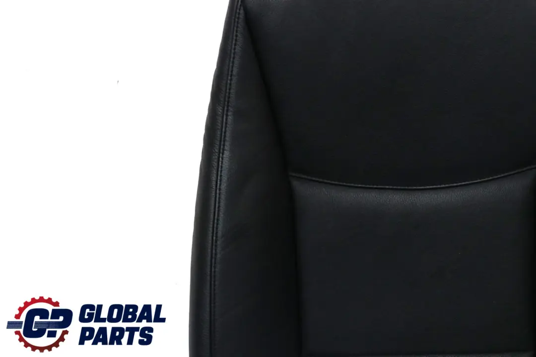 BMW 3 Series E90 E91 Sitz Vorne Links Lehne Bezug Leder Schwarz - SKU 7147741 - Teilenummer 7147741