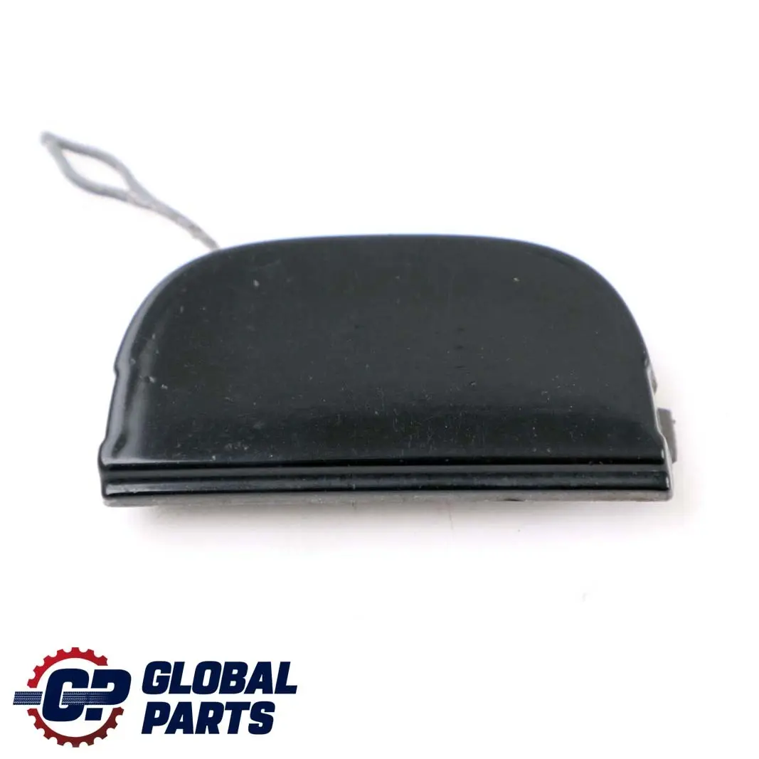 BMW Mini R55 R56 Cover Flap Towing Eye Front Bumper Midnight Black A94 - SKU 7147850-MNB - Part number 7147850