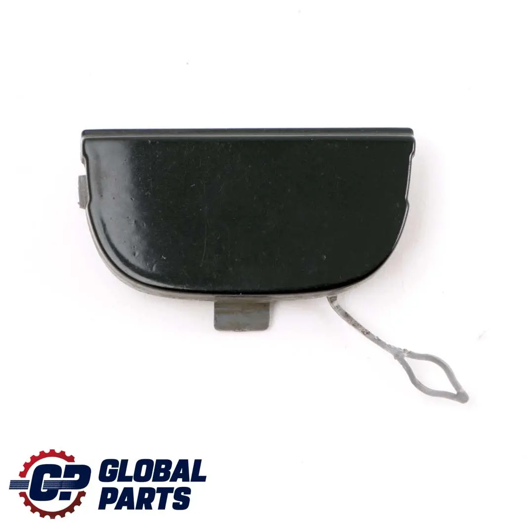 Flap Towing Eye Front Bumper Midnight Black A94 to BMW Mini R55 R56 Cover with Part number 7147850 BMW Mini R55 R56 Cover Flap Towing Eye Front Bumper Midnight Black A94 - SKU 7147850-MNB - Part number 7147850