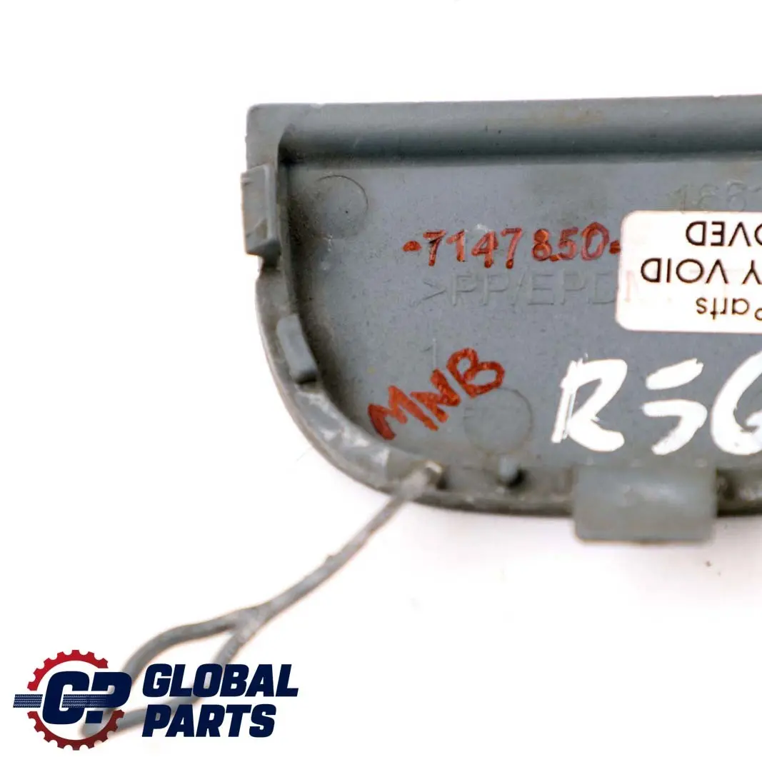 Flap Towing Eye Front Bumper Midnight Black A94 to BMW Mini R55 R56 Cover with Part number 7147850 BMW Mini R55 R56 Cover Flap Towing Eye Front Bumper Midnight Black A94 - SKU 7147850-MNB - Part number 7147850