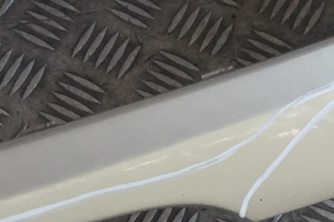 Bumper Trim Panel Centre Spoiler Sparkling Silver to BMW Mini Cooper S R56 Rear with Part number 7147890 BMW Mini Cooper S R56 Rear Bumper Trim Panel Centre Spoiler Sparkling Silver - SKU 7147890-SS - Part number 7147890