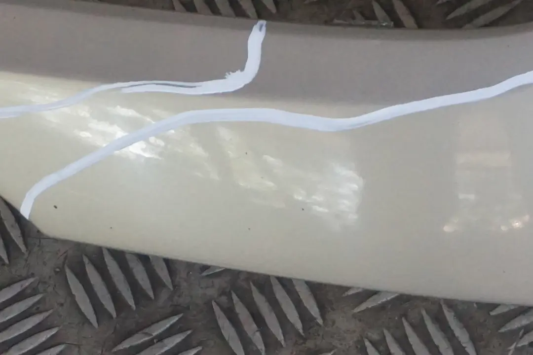 Bumper Trim Panel Centre Spoiler Sparkling Silver to BMW Mini Cooper S R56 Rear with Part number 7147890 BMW Mini Cooper S R56 Rear Bumper Trim Panel Centre Spoiler Sparkling Silver - SKU 7147890-SS - Part number 7147890