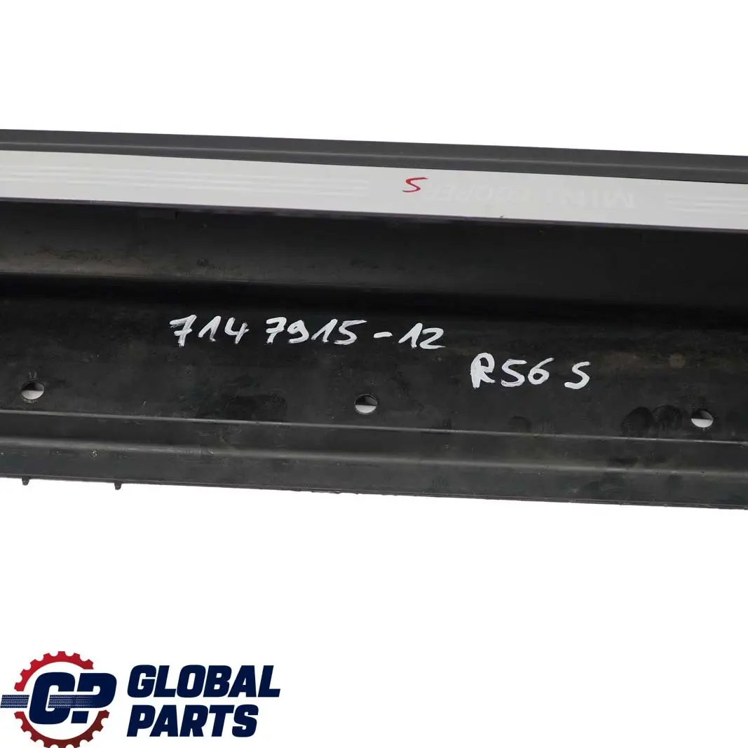 BMW Mini Cooper S R56 R57 R58 R59 Left Door Sill N/S Cover Side Skirt - SKU 7147915-12 - Part number 7147915
