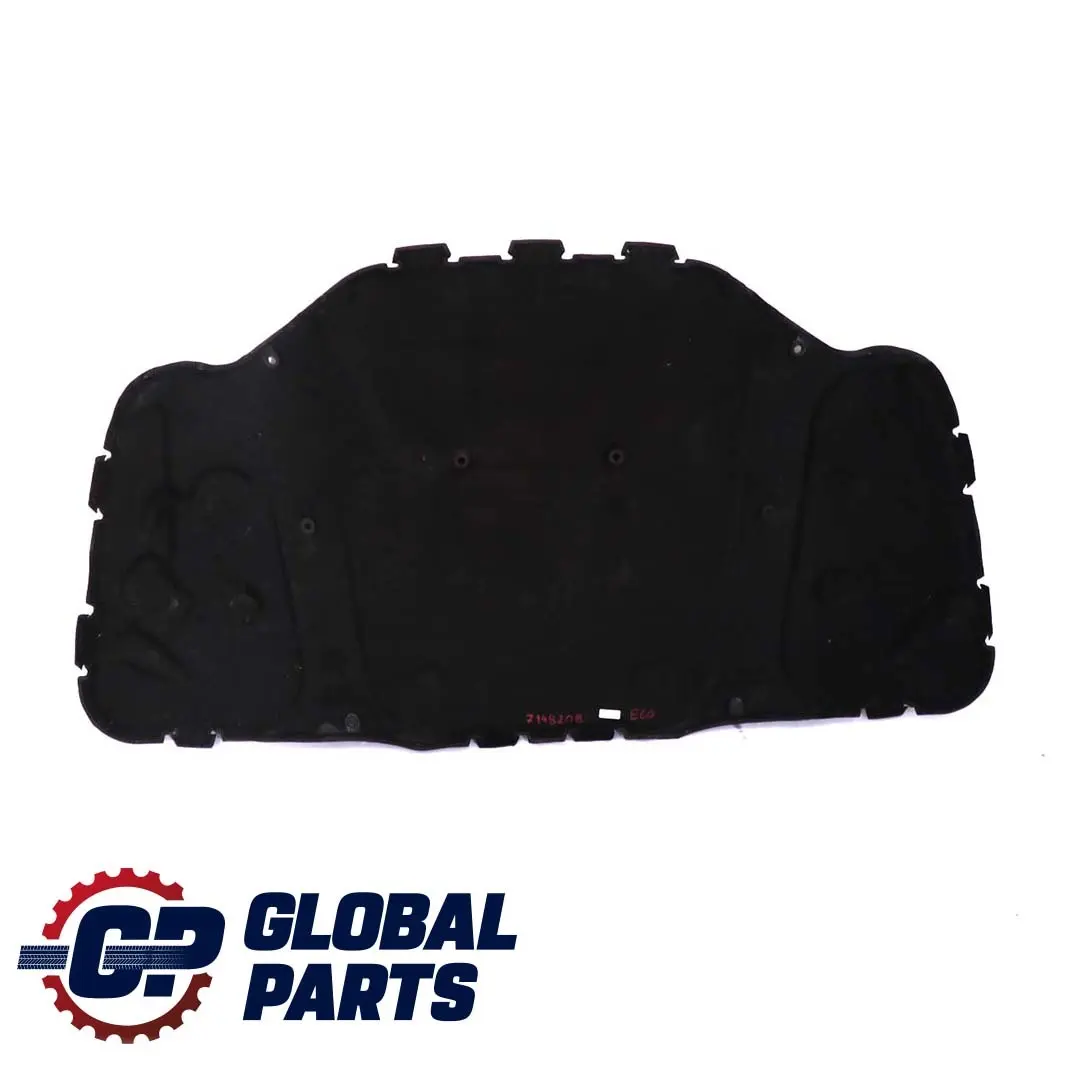 Sound Insulation BMW E60 E61 Engine Hood Bonnet Insulating to with Part number 7148208 Sound Insulation BMW E60 E61 Engine Hood Bonnet Insulating - SKU 7148208 - Part number 7148208