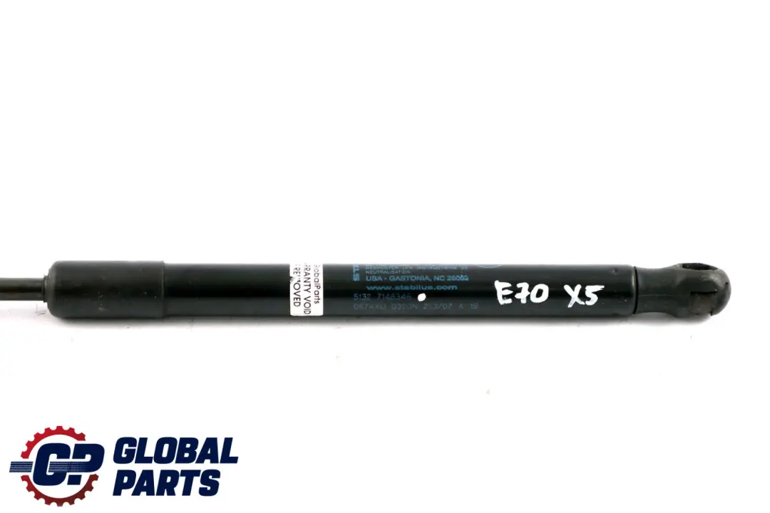 BMW X5 Series E70 Boot Trunk Lid Tailgate Gas Pressurized Spring - SKU 7148346 - Part number 7148346