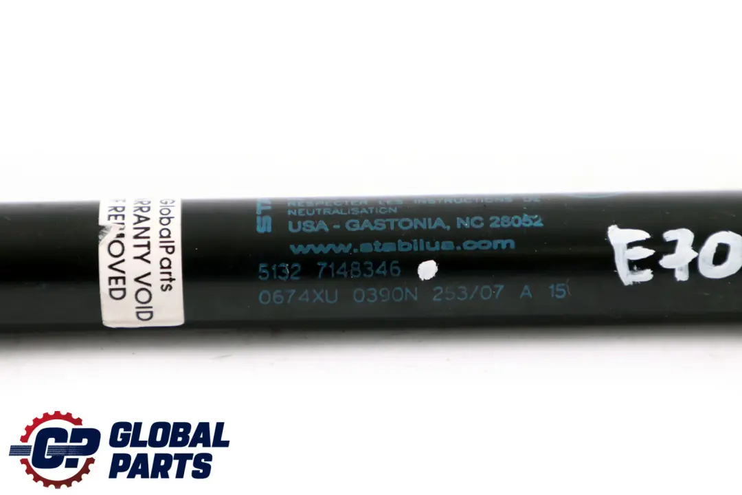 BMW X5 E70 Resorte De Gas Presurizado Para Portón Trasero - SKU 7148346 - Número de pieza 7148346