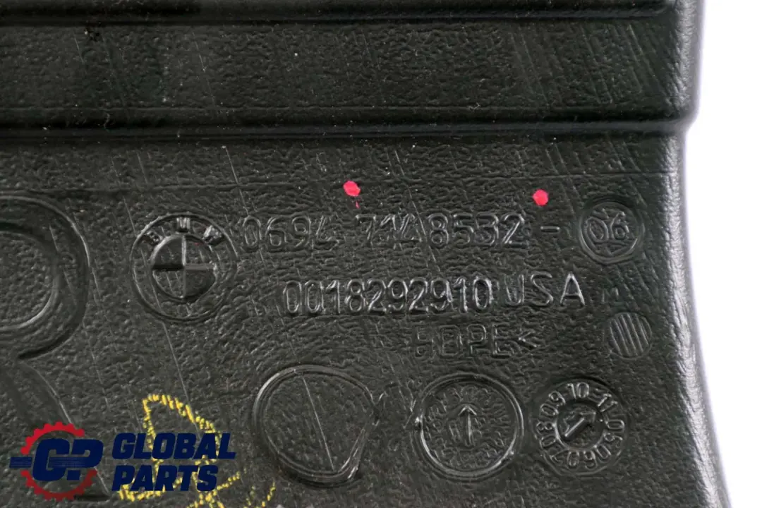 BMW X5 X6 E70 E71 F15 F16 Heizkanal Fondo-Spazio Posteriore Destra - SKU 7148532 - Numero di parte 7148532