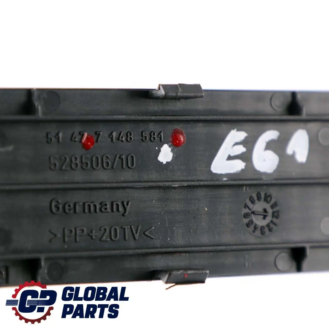 Pad Trunk Floor Boot Left N/S Trim Panel Cover Black to BMW 5 Series E61 with Part number 7148581 BMW 5 Series E61 Pad Trunk Floor Boot Left N/S Trim Panel Cover Black - SKU 7148581 - Part number 7148581