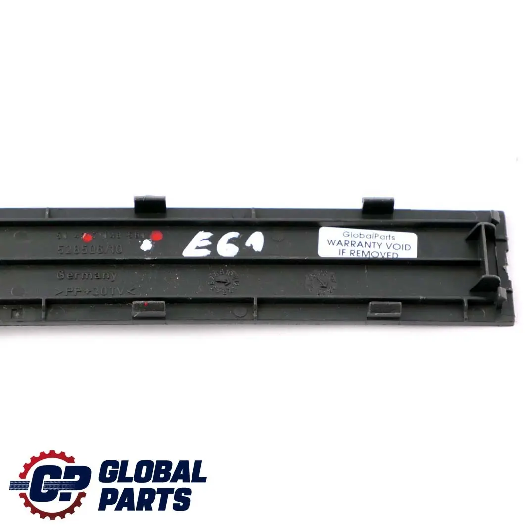 Pad Trunk Floor Boot Left N/S Trim Panel Cover Black to BMW 5 Series E61 with Part number 7148581 BMW 5 Series E61 Pad Trunk Floor Boot Left N/S Trim Panel Cover Black - SKU 7148581 - Part number 7148581