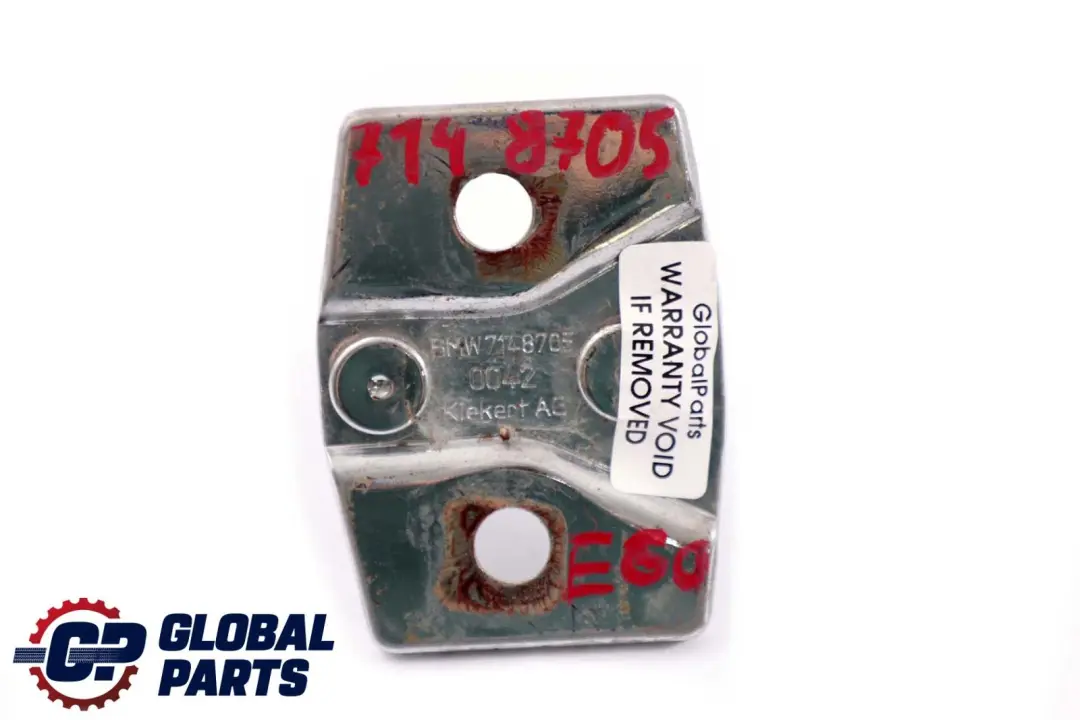 Schliessbügel für BMW E60 E61 E63 E81 E87 E90 E91 F01 F02 mit Teilenummer 7148705 BMW E60 E61 E63 E81 E87 E90 E91 F01 F02 Schliessbügel - SKU 7148705 - Teilenummer 7148705