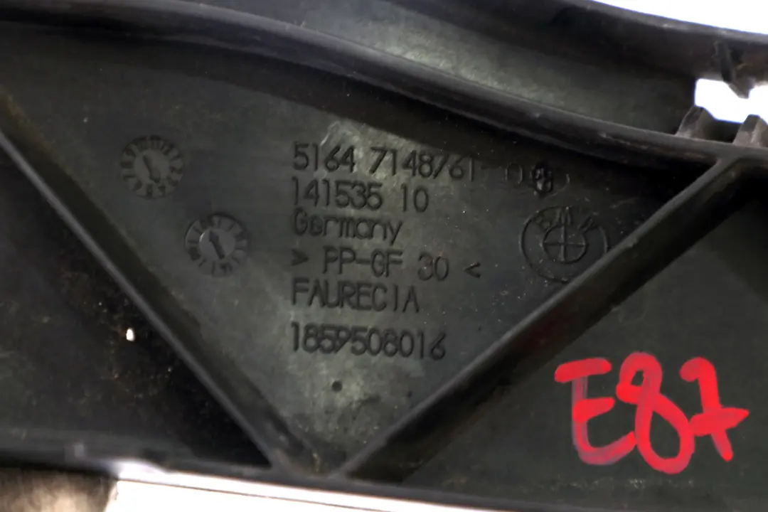 BMW E82 E88 Soporte De faro delantero Panel Izquierdo Brazo - SKU 7148761 - Número de pieza 7148761