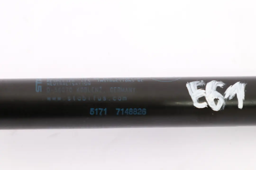 Plancher du coffre Ressorts gaz ressorts pressurisés à charnière pour BMW E61 à propos du numéro de pièce 7148826 BMW E61 Plancher du coffre Ressorts gaz ressorts pressurisés à charnière - SKU 7148826 - Numéro de pièce 7148826